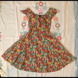 Heart of Haute Hilda Dress Summer Flowers